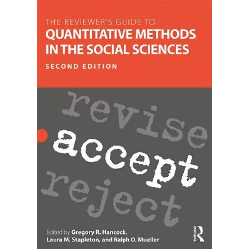 The Reviewer's Guide to Quantitative Methods in the Social Sciences - Paperback