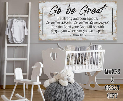 Go Be Great - Canvas