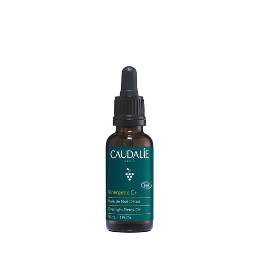 Caudalie Vinergetic C+ Night Care Oil - Detoxifying & Rejuvenating Anti-Aging Skincare