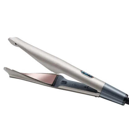 Gold Ceramic Flat Iron for Curly Hair Care