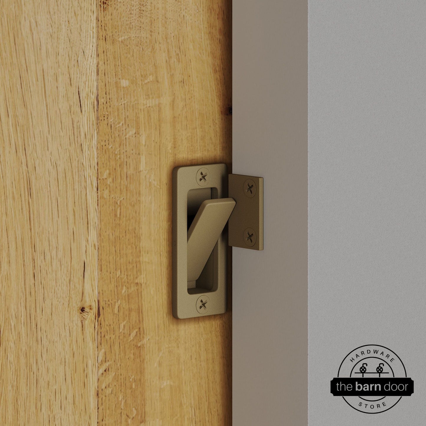 Barn Door Privacy Latch