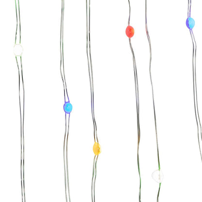 50-Light Battery-Operated Multicolored Superbright LED Light Set