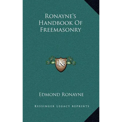 Ronayne's Handbook Of Freemasonry - Hardcover