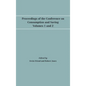 Proceedings of the Conference on Consumption and Saving, Volumes 1 and 2 - Hardcover