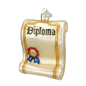 Diploma Glass Ornament