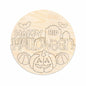 Unfinished Wood Graveyard Halloween Door Sign Kit | Wood Craft Cutouts | 1/4" Thick |