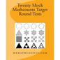 Twenty Mock Mathcounts Target Round Tests - Paperback