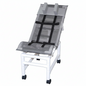 MJM International 191-LC-HB Reclining bath / shower chair (LARGE), with dual base & casters, head bolster, 180 lbs weight capacity