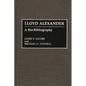 Lloyd Alexander Bio Biblio - Hardcover