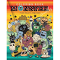 Coloring book Monster Doodles for Adults and Kids: Fun Easy and Relaxing Coloring Pages A Fun Activity Book For 5-12 Year - Paperback