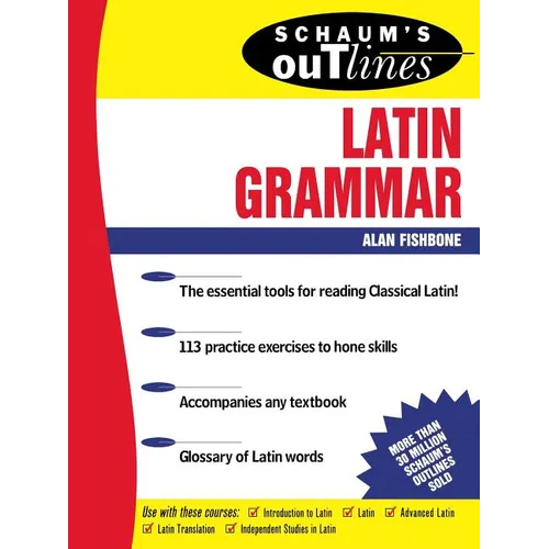 Schaum's Outline of Latin Grammar - Paperback