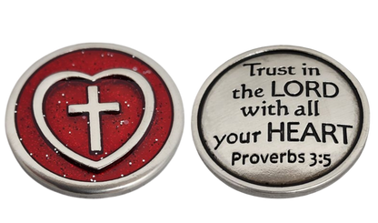 Scripture Token with Sentiment Card -