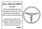 Jesus Takes the Wheel Charm