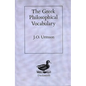Greek Philosophical Vocabulary - Paperback