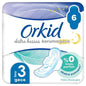 Orkid Extra Sensitive Sanitary Pads, Size 3 Overnight Protection - Fragrance & Dye Free, Hypoallergenic Menstrual Pads for Sensitive Skin (6-Count)