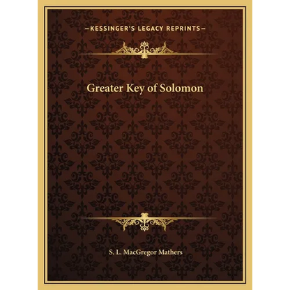 Greater Key of Solomon - Hardcover
