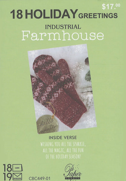 Farm House Boxed Cards – Hello Winter Mittens