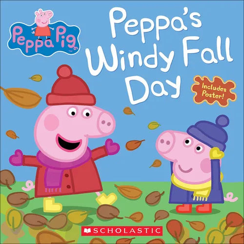 Peppa's Windy Fall Day - Hardcover