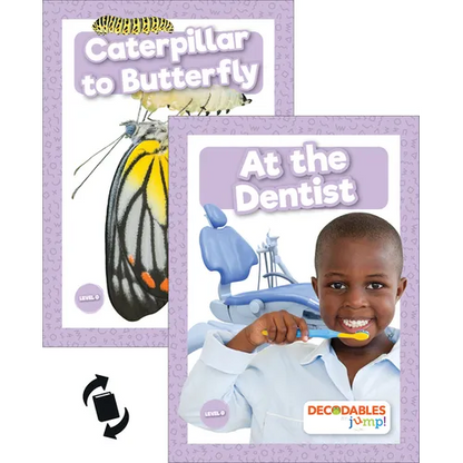 At the Dentist & Caterpillar to Butterfly - Paperback