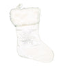 20 Inch Sequin Snowflake Stocking