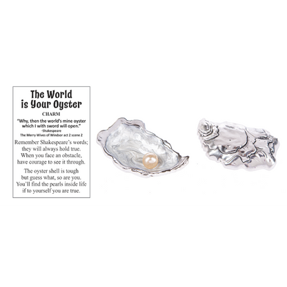 The World is your Oyster Charm
