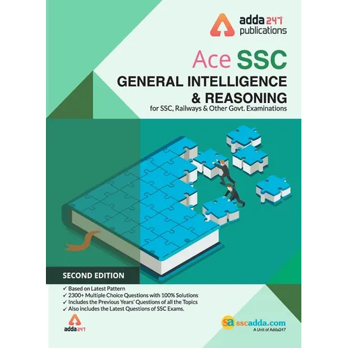 SSC Reasoning Book for SSC CGL, CHSL, CPO and Other Govt. Exams (English Printed Edition) - Paperback