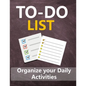 To - Do List: Organize your Daily Activities - Paperback