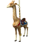 Resin Carousel Assortment Ornament - Giraffe