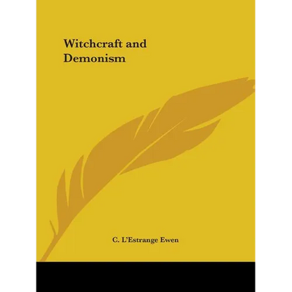 Witchcraft and Demonism - Paperback