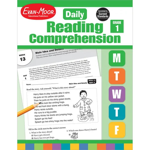 Daily Reading Comprehension, Grade 1 Teacher Edition - Paperback