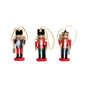 Nutcracker Ornament Set Of 3