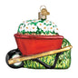 Wheelbarrow Glass Ornament
