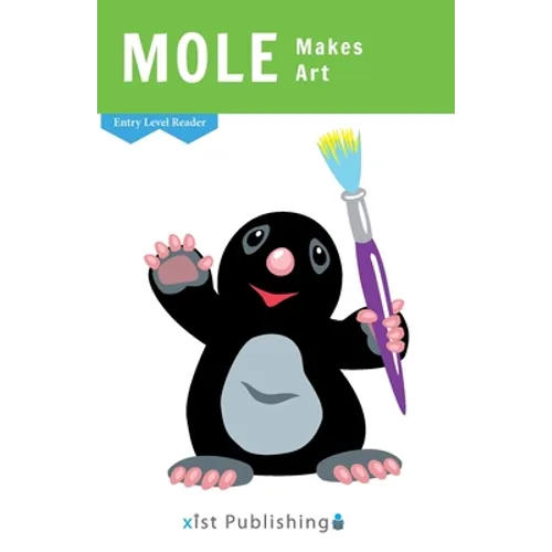 Mole Makes Art - Paperback