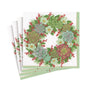 Succulent Wreath Paper Luncheon Napkins