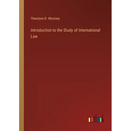 Introduction to the Study of International Law - Paperback