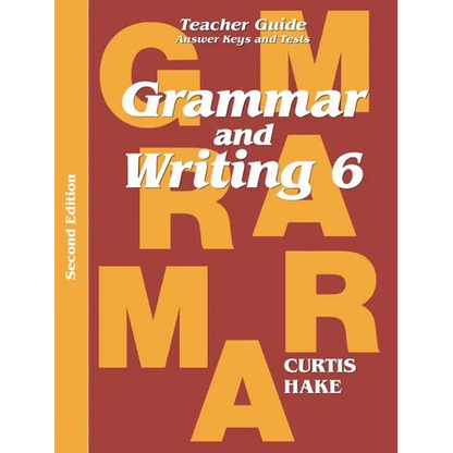 Grammar & Writing Teacher Edition Grade 6 2nd Edition 2014 - Paperback