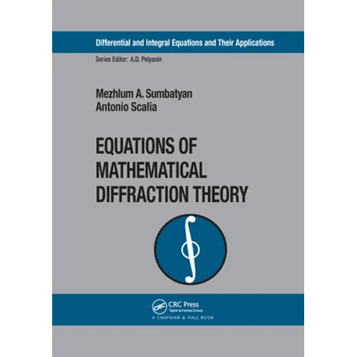 Equations of Mathematical Diffraction Theory - Paperback