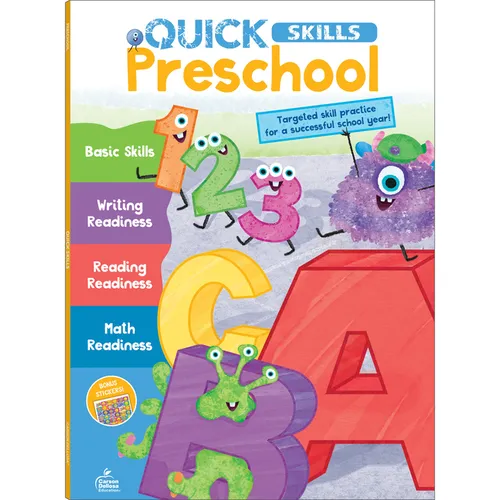 Quick Skills Preschool Workbook - Paperback