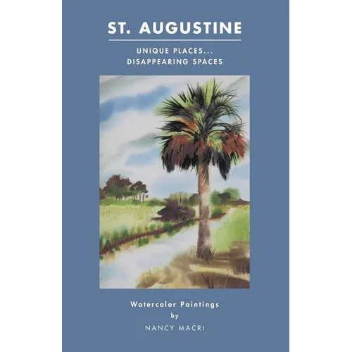 St. Augustine: Unique Places...Disappearing Spaces: Watercolor Paintings by Nancy Macri - Paperback