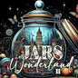Jars in Wonderland Coloring Book for Adults 2: Jars Grayscale coloring book surreal landscapes fantasy coloring book - Paperback