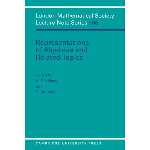 Representations of Algebras and Related Topics - Paperback
