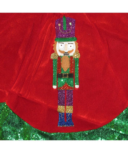 48" Velvet Nutcracker Tree Skirt
