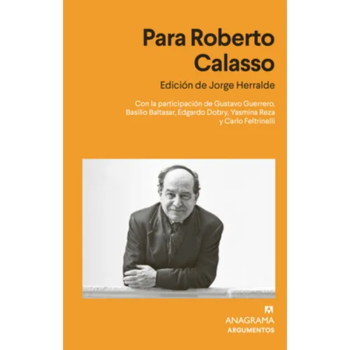 Para Roberto Calasso - Paperback