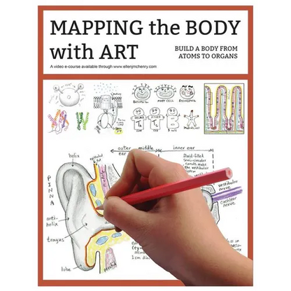 Mapping the Body with Art workbook - Paperback
