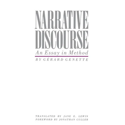 Narrative Discourse - Paperback