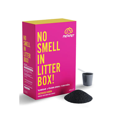 Metapet Natural Cat Litter Odor Absorber with Activated Carbon - 420g