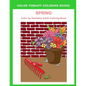 Spring Color By Numbers Adult Coloring Book: A Large Print and Easy Color by Number Adult Coloring Book of Spring Flowers, Birds, Butterflies, Bunnies - Paperback