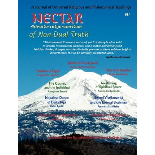 Nectar of Non-Dual Truth #27; A Journal of Universal Religious and Philosophical Teachings - Paperback