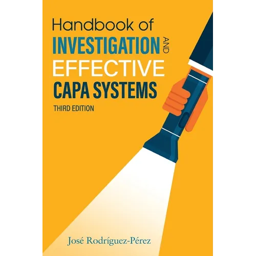 Handbook of Investigation and Effective CAPA Systems - Paperback