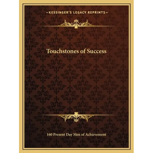 Touchstones of Success - Paperback